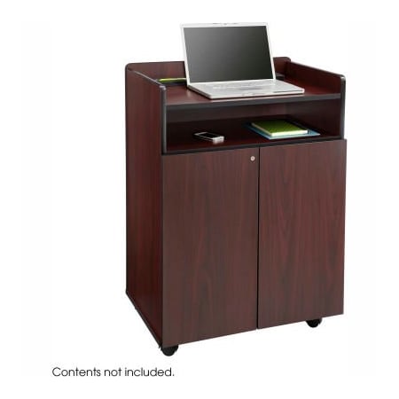 Safco Executive Presentation Stand - Mahogany 8919MH
